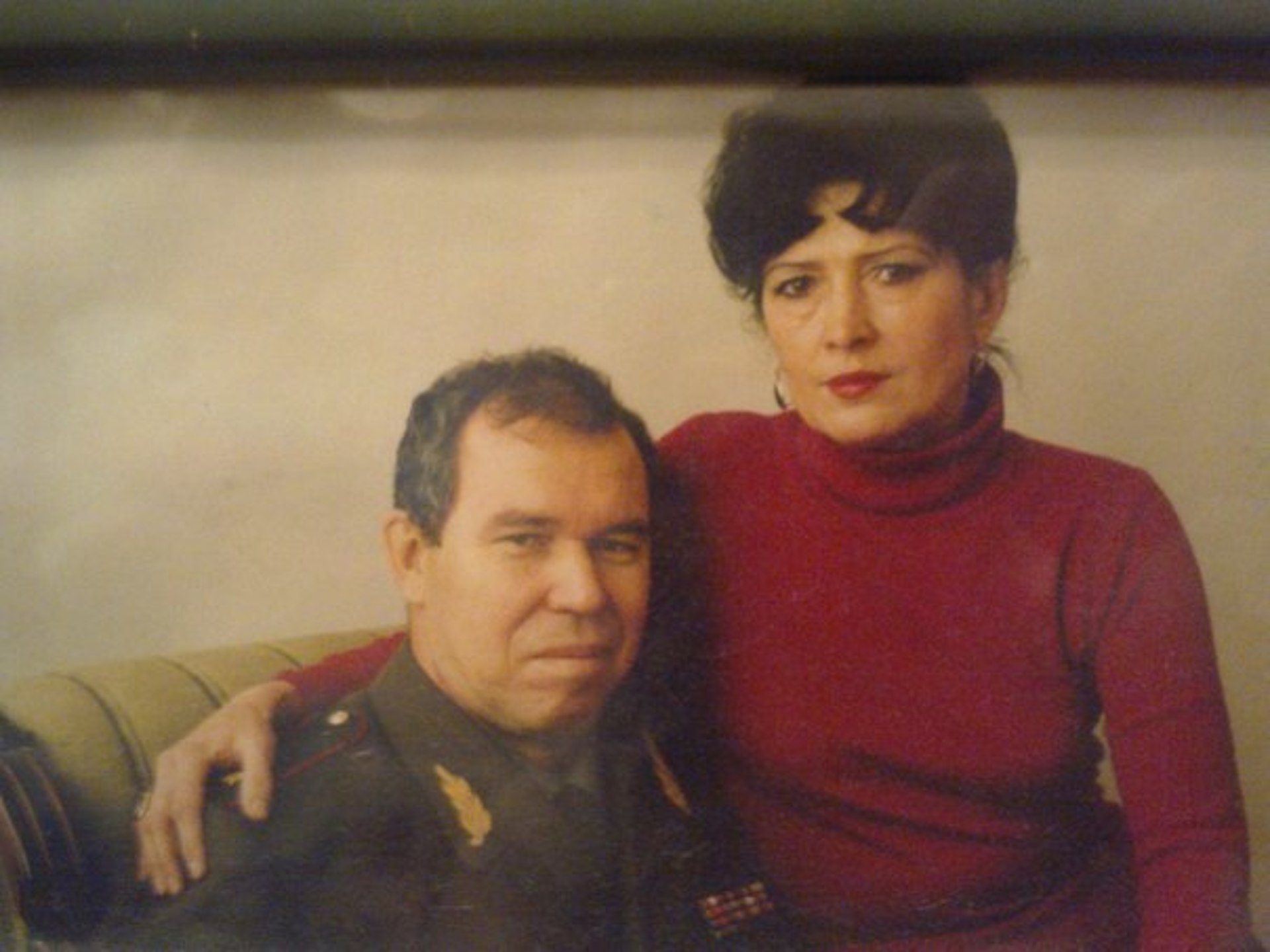 Вдовой генерала. Лев Рохлин с женой.